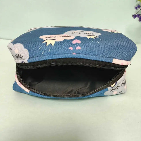 Personalized Cloud Printed Box Pouch for Kids